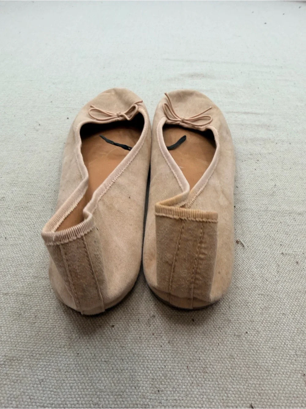 H&M Nude  Ballet Flats with Bow